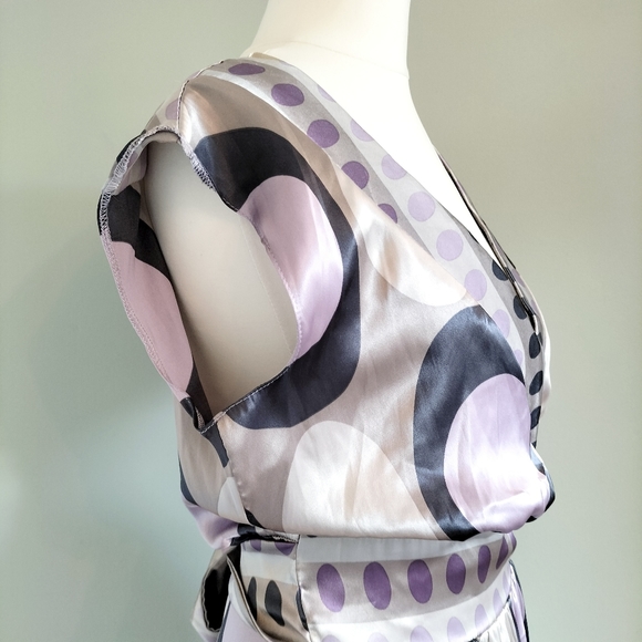 Next Purple Mod Dress - Picture 3 of 11